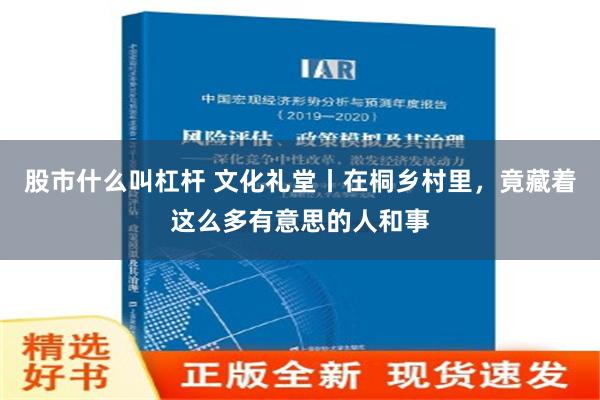 股市什么叫杠杆 文化礼堂丨在桐乡村里，竟藏着这么多有意思的人和事