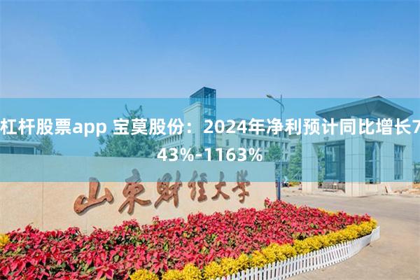 杠杆股票app 宝莫股份：2024年净利预计同比增长743%-1163%